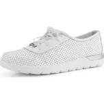 Looke kožené perforované polobotky Leonore White L1051_03 - 38 | P685464