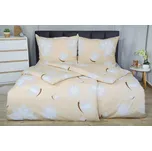 Bavlněné povlečení PLUS 4dílné SUMA béžové