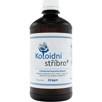 Koloidní stříbro 500ml 40ppm