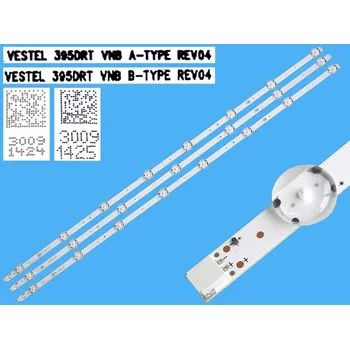 LED páska LED podsvit sada vestel 23429642 celkem 3 pásky 730mm / D-LED BAR. VESTEL 395DRT VNB / 30091424 + 30091425