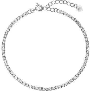 Šperk Jemný stříbrný tenisový náramek 13095.1