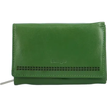 Peněženka Dámská kožená peněženka zelená - Bellugio Chiarana zelená