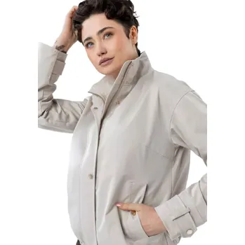 Dívčí bunda Dámská bunda VOLCANO-J-MELBA-BEIGE Béžová XL