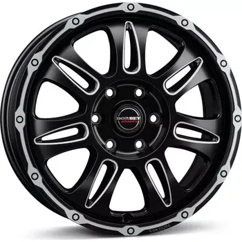 Alu kolo Alu kola Borbet CW8, 18x8 5x114.3 ET38, černá matná + leštění