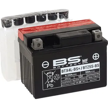 Motobaterie Bezúdržbová motocyklová baterie BS-BATTERY BTX4L-BS (YTX4L-BS) pro KTM EXC-F 350