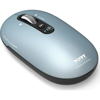 Myš PORT CONNECT Pure MAC, pastelová modř
