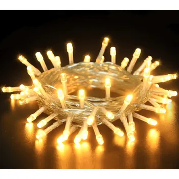 Vánoce dalugo led světelný řetěz s časovačem 3 m 30 led teplá bílá