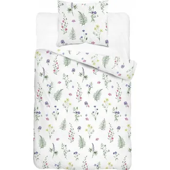 Povlečení Povlečení saténové 5807 B bílé 6697 140x200 DETEXPOL