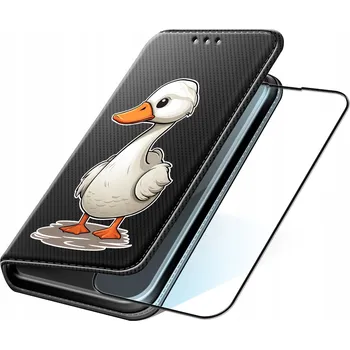 Pouzdro na mobilní telefon Flipové pouzdro Hello Case pro Huawei P8 Lite 2017, P9 Lite 2017 černé