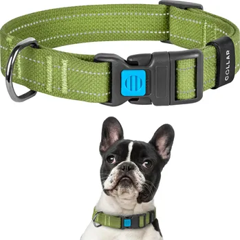 Obojek pro psa Obojek pro psa brezentový, silný, reflexní, spona fastex, velikost M