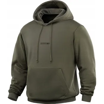 Pánská mikina M-Tac Pánská mikina s kapucí Hoodie Born by Revolution Hard Ranger Green S
