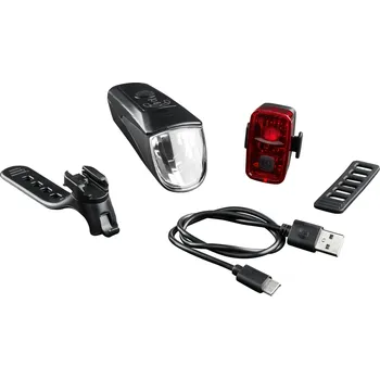 Cyklistika Crivit Sada LED světel na jízdní kolo 0028100673 přední/zadní 2 ks