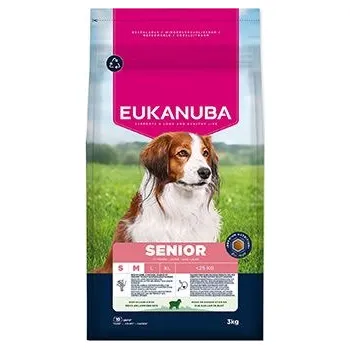 Eukanuba Dog Senior Small&Medium rich in Lamb 3kg