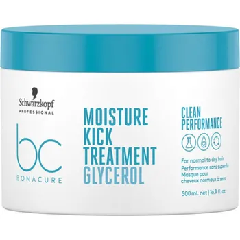 Vlasová regenerace Schwarzkopf Professional BC Bonacure Moisture Kick Treatment Care-Boost Complex - Vyživující maska s hydratačním účinkem 500 ml