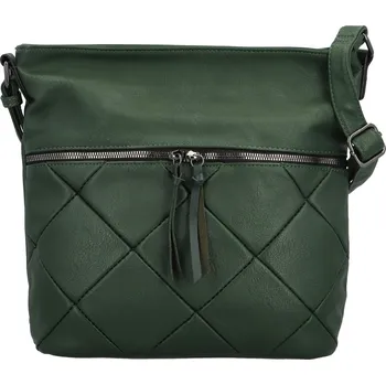 Kabelka Dámská crossbody kabelka tmavě zelená - Firenze Ariff zelená
