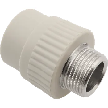 Vodovodní potrubí FV-Plast PPR DG přechodka 32x1" MZV vnější AA215032001