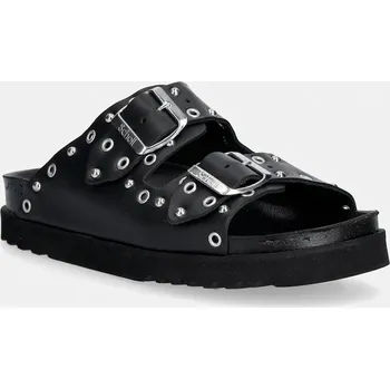 Dámské pantofle Kožené pantofle Scholl BEATRIZ F006331004 černá 99X, EUR 41