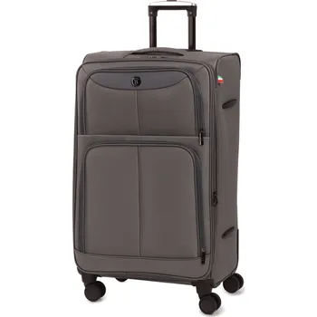Cestovní kufr BERTOO Bolzano - šedý 105 l, 78x46x30 cm, XXL