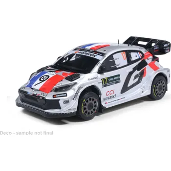 autíčko Toyota GR Yaris Rally1 - Rally Saudi Arabia 2025 #17 Ogier - Landais 1:43 IXO