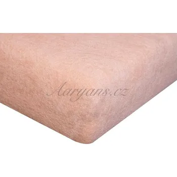 Prostěradlo Aaryans Dětské prostěradlo froté 60x120 cm meruňkové