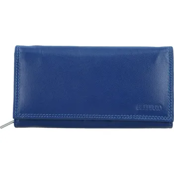 Peněženka Dámská kožená peněženka modrá - Bellugio Faisa modrá