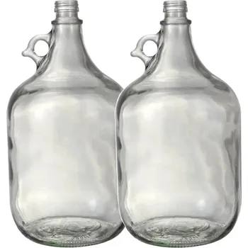 Demižon Skleněný demižon s úchytem 5 l - sada 10 kusů