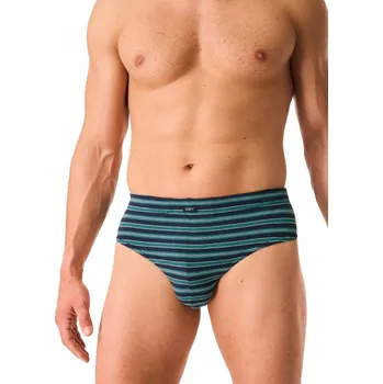 Pánské slipy KEY MPP-329 A26 L (40) vícebarevné