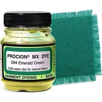 Speciální výtvarná barva Barva Jacquard Procion MX na bavlnu odstín 094 Smaragdová