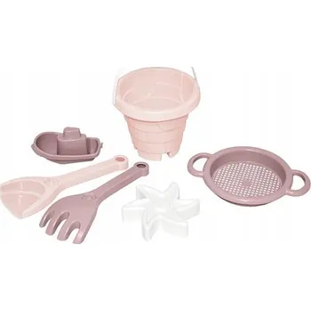 Hra na zahradu SADA DO PÍSKOVIŠTĚ 6 DÍLŮ: KYBLÍK, HRAD, SÍTKO WADER