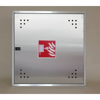 Hydrantová skříň Nezerová hydrantová skříň DN25/30m k instalaci do zdi, MIRNĚ POŠKOZENÁ