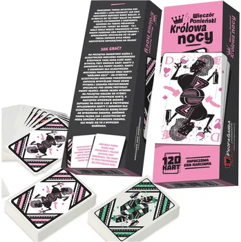 Alkoholická hra KARETNÍ HRA KRÁLOVNA NOCI NA PÁRTY ROZLUČKA SE SVOBODOU POSLEDNÍ NOC