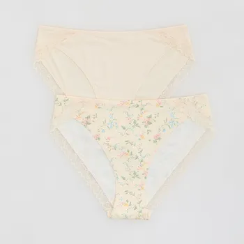 Dámský svetr Reserved - LADIES` BRIEFS MULTI - krémová - 796HQ-01X - 796HQ-01X-M