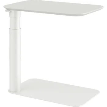 Psací stůl Humanscale Float Micro nastavitelný odkládací stolek bílý