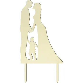 Svatební dekorace Svatební zápich novomanželu se synem