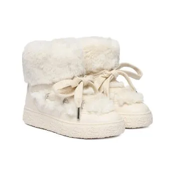 Dámská zimní obuv Sněhule Guess FLFUEK FUR10 Écru 41