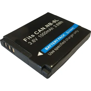 TRX baterie Canon NB-8L - Li-Ion 1000mAh TRX-NB-8L