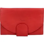 Kožená peněženka červená - Delami Esperanza červená