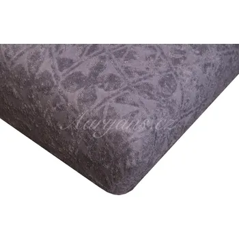 Prostěradlo Aaryans žakárové prostěradlo šedé Rozměry prostěradla: 90x200 cm