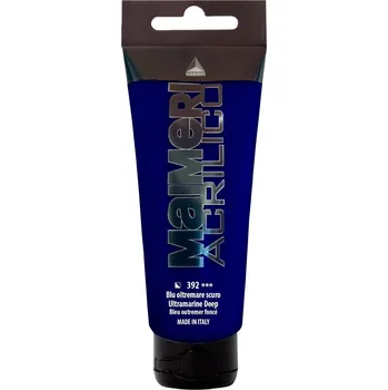 Výtvárné potřeby Maimeri Acrilico Akrylová barva Ultramarine Deep 392 200 ml 1 ks