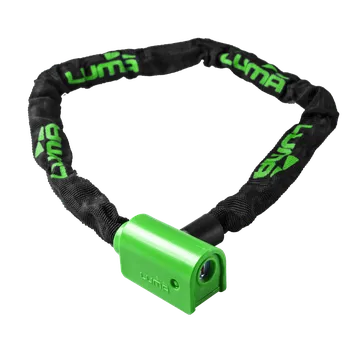Motozámek Zámek LUMA ENDURO 5 CHAIN KDB05100G 100 zelená pro KAWASAKI Ninja 500