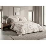 Flanelové povlečení z mikrovlákna BOTANIQUE krémovo-hnědé Rozměr povlečení: 70 x 90 cm | 140 x 200 cm 245995152