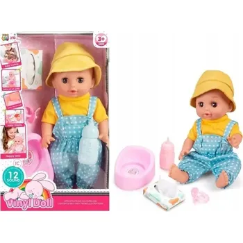 Panenka MIMINKO ČURAJÍCÍ PANENKA S PŘÍSLUŠENSTVÍM 36CM