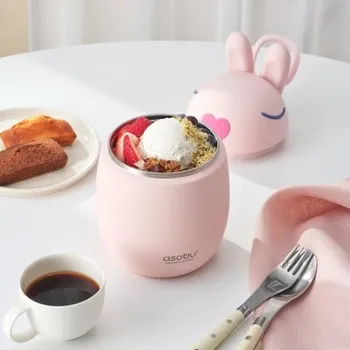 Termoska Asobu Bestie Foodie Termoska na jídlo 600 ml - Bunny