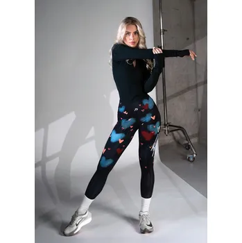 Dámské legíny KFIT Legíny Dark Romance XS