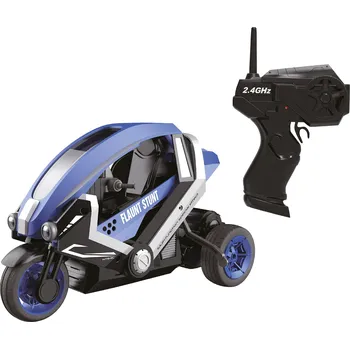 RC model ostatní Wiky RC Tříkolka Tricycle Stunt RC na dálkové ovládání 25 cm modrá - expresní doprava