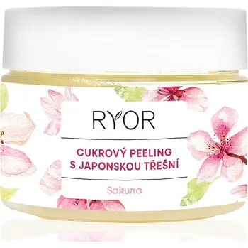 Pleťový peeling Ryor - Sakura Cukrový peeling s japonskou třešní - 325 g