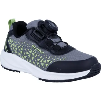 Chlapecké tenisky Sportovní obuv Richter Buddy 6493-3291-6301 black/kiwi Velikost: 34