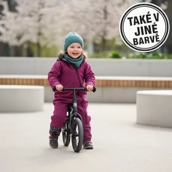 Kojenecká kombinéza Dívčí softshellová kombinéza s fleecem a hřejivou kapucí, Vesmír, 3 barevné varianty (Dětská jarní / podzimní softshellová kombinéza pro děti – teplo, pohodlí a volnost pohybu)