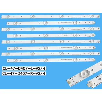 LED páska LED podsvit 903mm, sada Philips celkem 8 pásků / D-LED Backlight 903mm CL-47-D407-L-V2/4 + CL-47-D407-R-V2/4