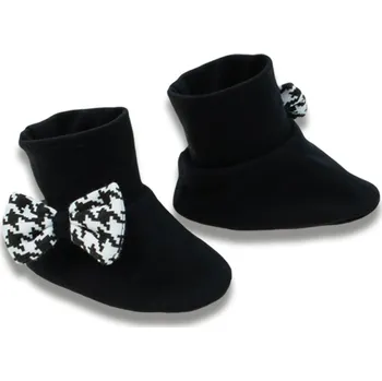 Capáčky Bavlněné dívčí capáčky VIKI černé 56